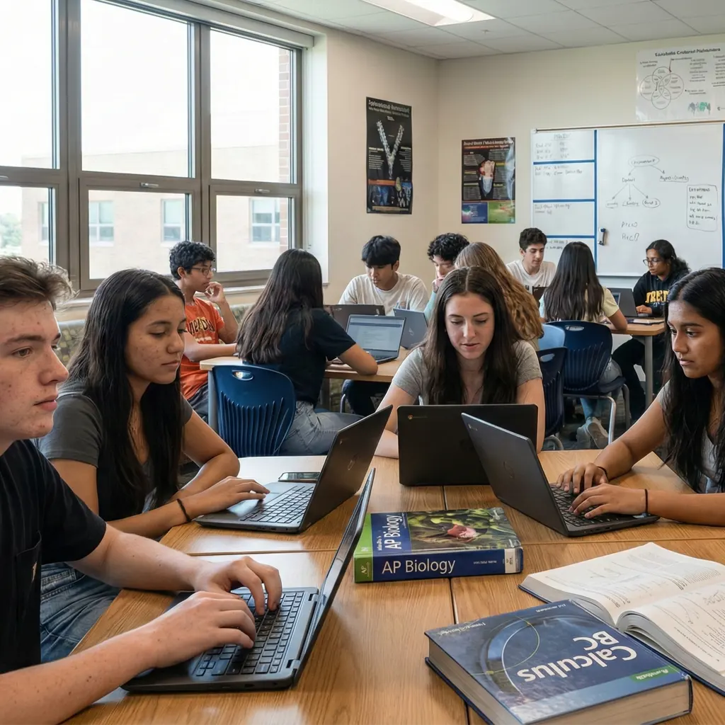 Naperville school campus representing special education programs and student support services